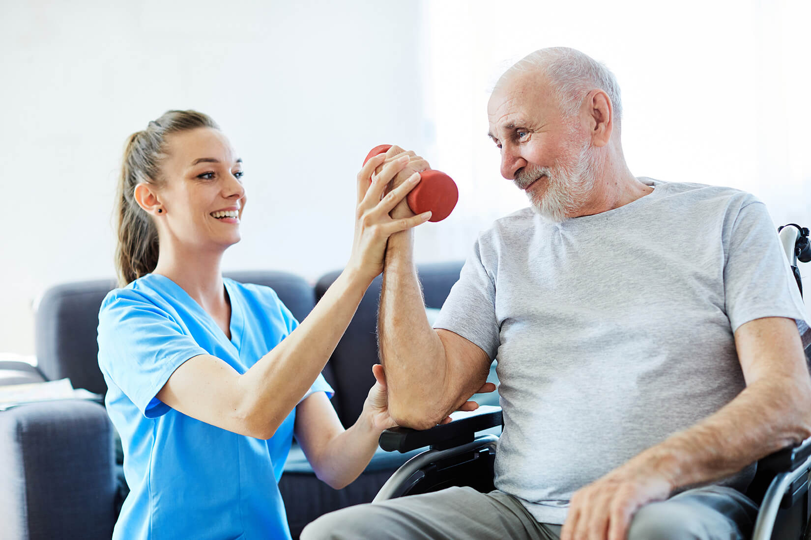 physical therapy safe for old people